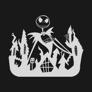 Jack Skelingtoon Silhouette T-Shirt