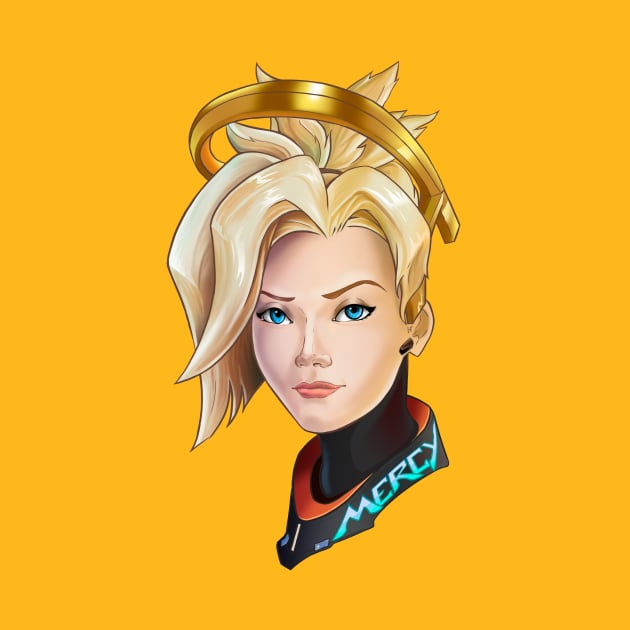 "mercy" & "overwatch" by DiWighte