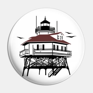 Lighthouse Drawing Illustration Pin