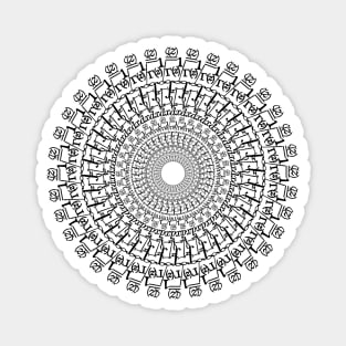 Riemann's Zeta Function Mathdala Magnet