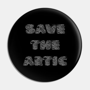 Save The Artic from Oil Spills Pin