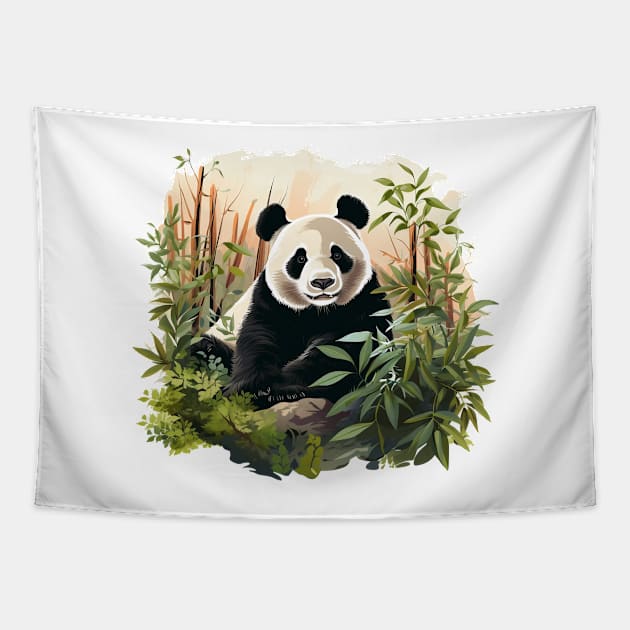 Giant Panda Tapestry by zooleisurelife