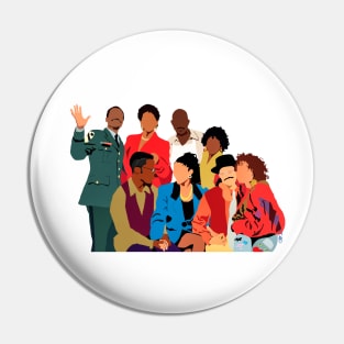 A Different World Art Christmas Holiday 90's TV Show Pin