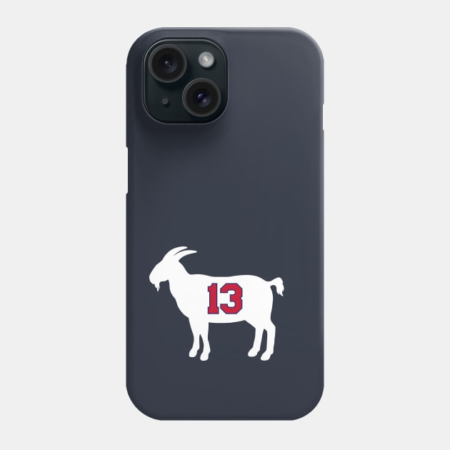 Wilt Chamberlain Philadelphia Goat Qiangy Phone Case by qiangdade