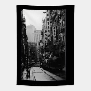 Chinatown Alleyway Tapestry