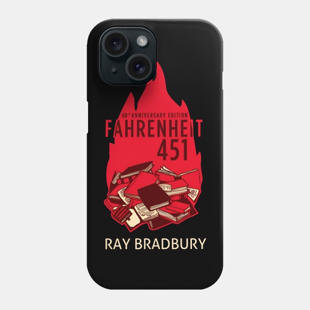 Fahrenheit Phone Case by lonecat baseball club
