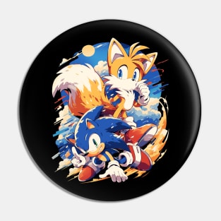 sonic and tails Pin