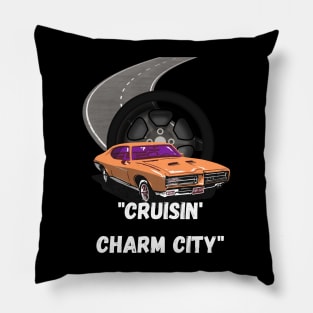 CRUISIN CHARM CITY DESIGN Pillow