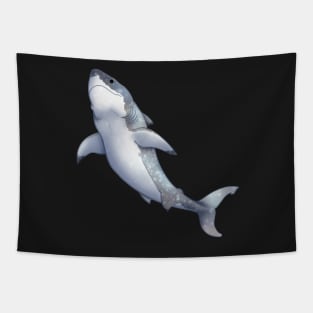 Cozy Great White Shark Tapestry