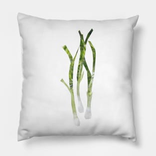 Spring onions / scallions Pillow