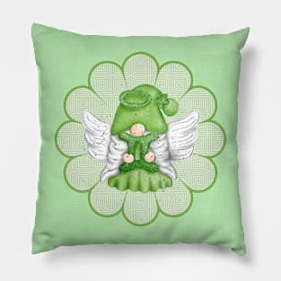 Gemini FLORAL GNOME- HOROSCOPE GNOME DESIGNS BY ISKYBIBBLLE Pillow