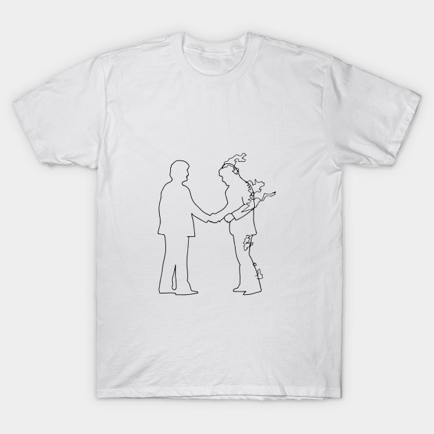 Pink Floyd Wish You Were Here Minimalistic Black On White Pink Floyd Wish You Were Here T Shirt Teepublic