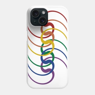 Rainbow Swirls Phone Case