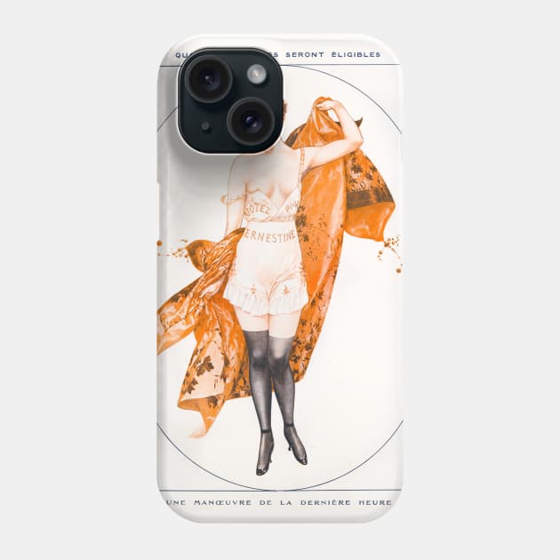 La Vie Parisienne, 1920s Phone Case by WAITE-SMITH VINTAGE ART