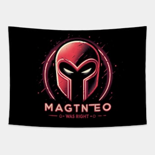 Magneto Was Right Tapestry