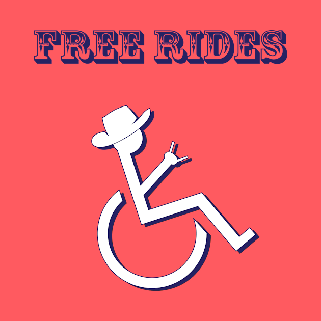 Free Rides Wheelchair Cowboy by geekspeaker