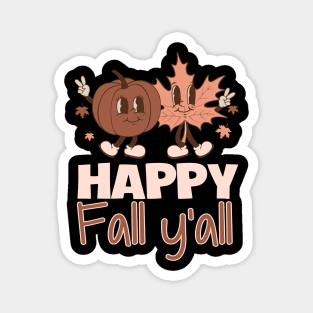 Happy Fall Y'all Magnet
