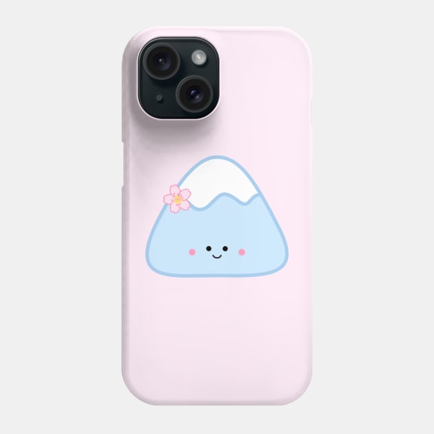 Mountain (sakura cherry blossom) | by queenie's cards Phone Case by queenie's cards