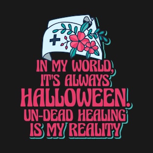 Nurse Halloween Party Gag T-Shirt