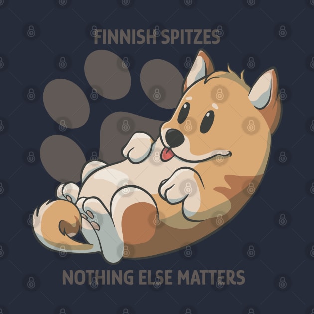 Finnish spitz, nothing else matters by AniBeanz