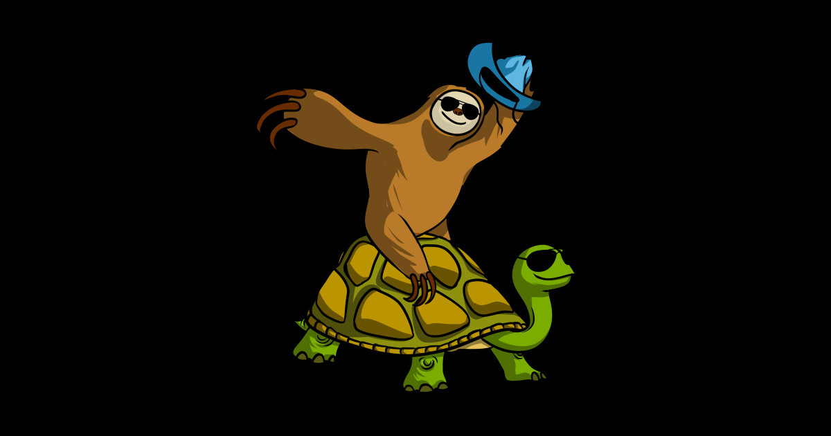 Sloth Riding Turtle Sloth Riding Turtle T Shirt Teepublic