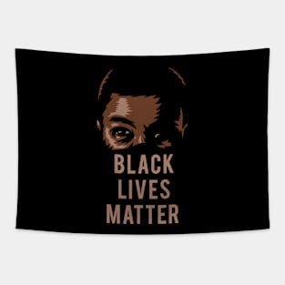 black lives matter isolated Tapestry