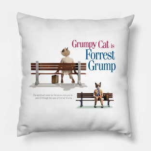 Forrest Grump Pillow