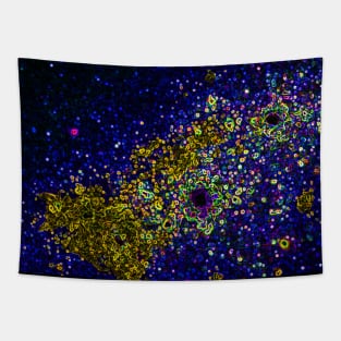 Black Panther Art - Glowing Edges 504 Tapestry