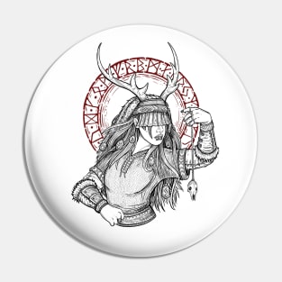 Heilung band logo shaman Pin