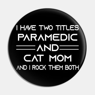 Paramedic Pin