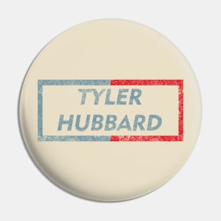Tyler Hubbard Distressed Pin