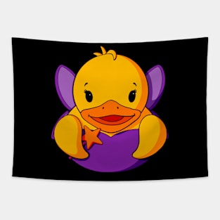 Fairy Rubber Duck Tapestry