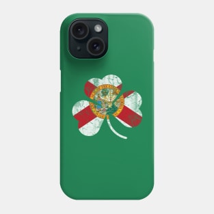 Florida Flag Shamrock Irish St Patrick's Day Phone Case