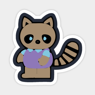 racoon stickers Magnet