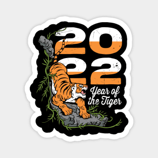 Year of the Tiger 2022 Wild Animal Magnet