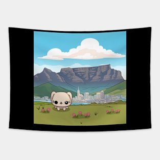 Table Mountain Cape Town Tapestry