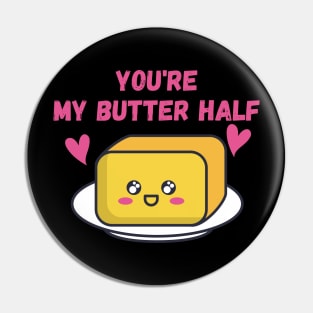 you are my butter half love heart Pin