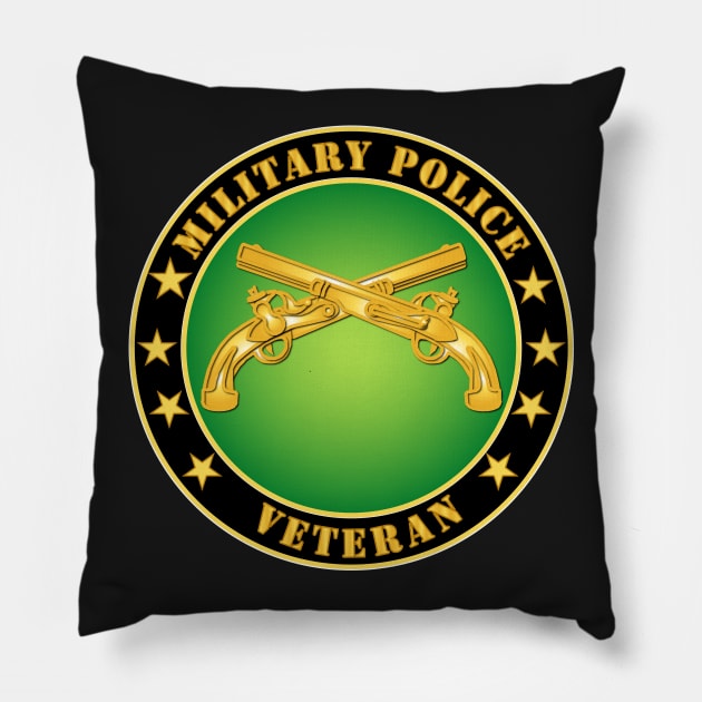 Military Police Veteran Pillow by twix123844
