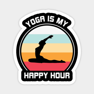 Yoga Serenity: Balance, Mindfulness, and Inner Peace Magnet
