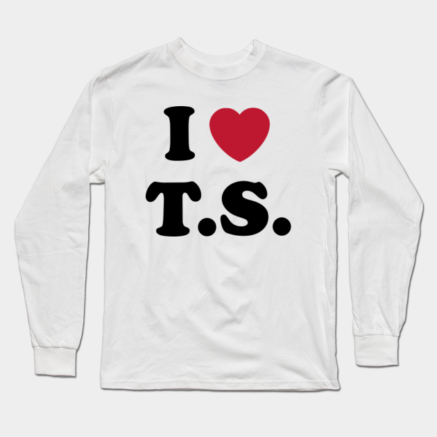 Tom Hiddleston i love ts - I Love Ts - Long Sleeve T-Shirt | TeePublic