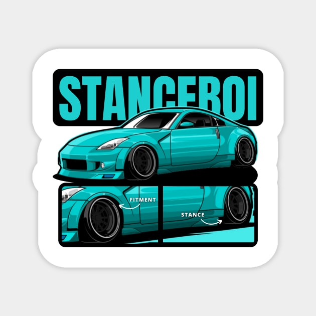 Stance Boi - 350Z Magnet by MOTOSHIFT