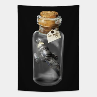 Serenity in a bottle Tapestry