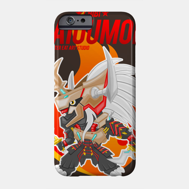 digimon chibi gaioumon - Digimon - Phone Case | TeePublic