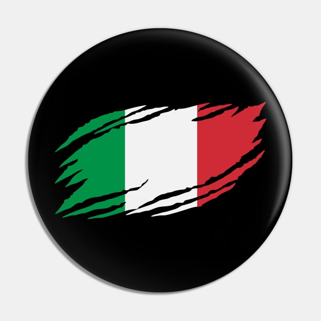 italy flag Pin by s4rt4