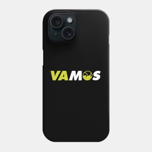 VAMOS Let's Go Tennis Design by CoVA Tennis Phone Case