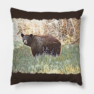 Black Bear No.1 Pillow