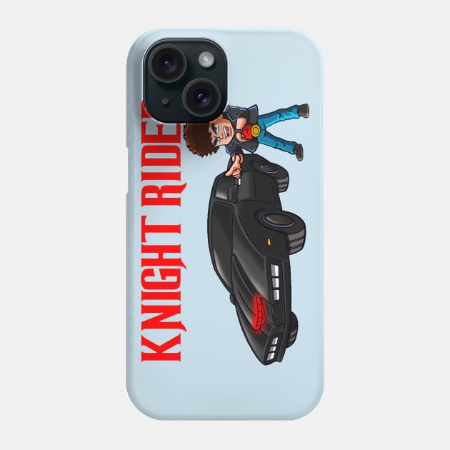 the knight  rider Phone Case by byonekita