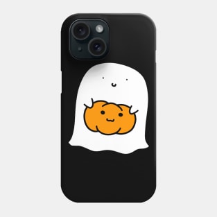 Ghost Holding a Pumpkin Phone Case