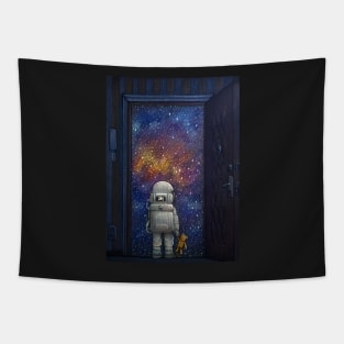 Universe at Your Door Tapestry