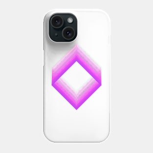 Abstract Diamond Gradient 1 Phone Case